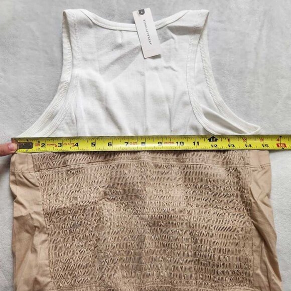 New M Anthropologie x Porridge corset twofer tank top - Picture 8 of 10